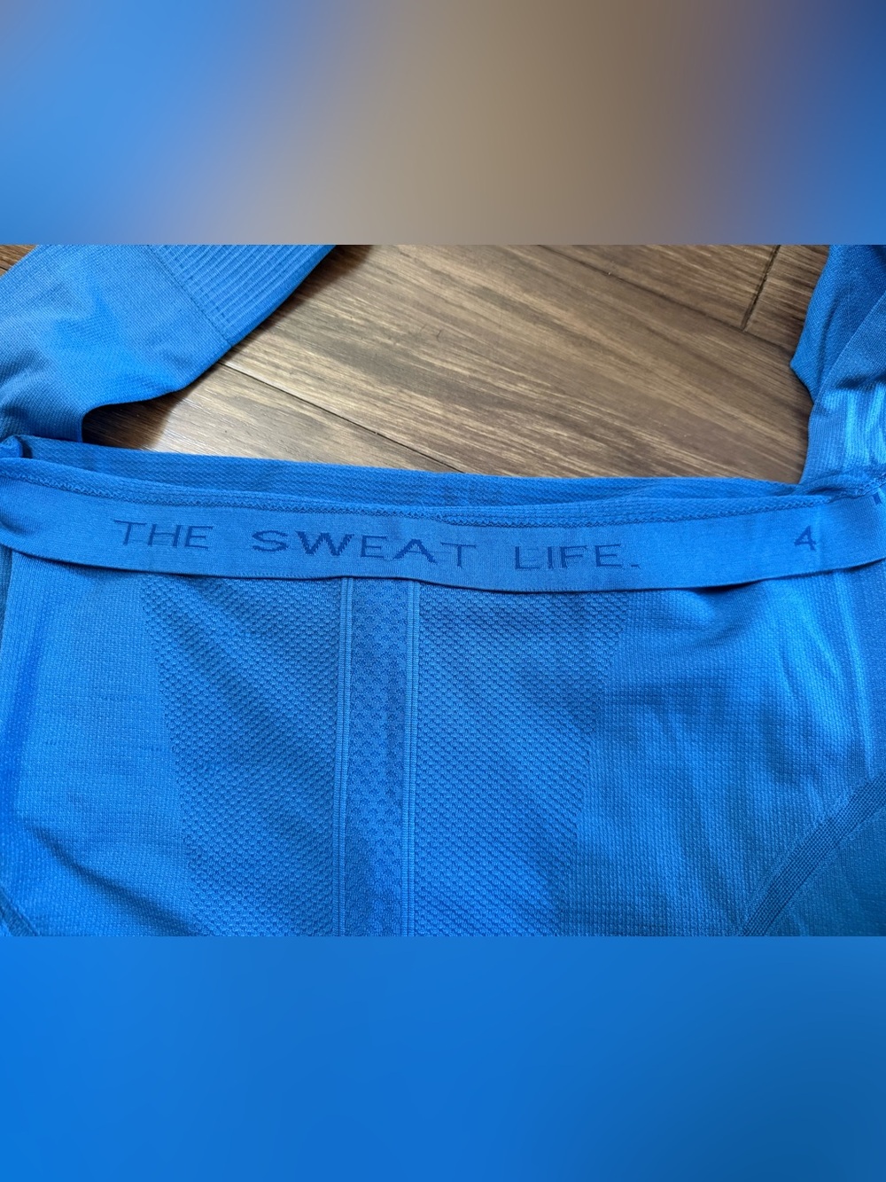 Lululemon Swiftly Tech Long Sleeve Shirt - Blue - Size 4 - Thumbholes - Picture 4 of 4